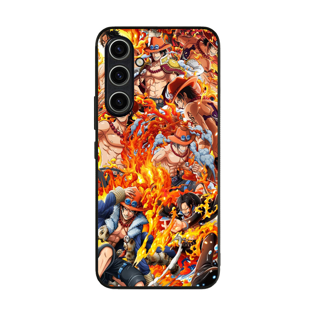 Portgas D Ace Collections Samsung Galaxy A35 5G Case