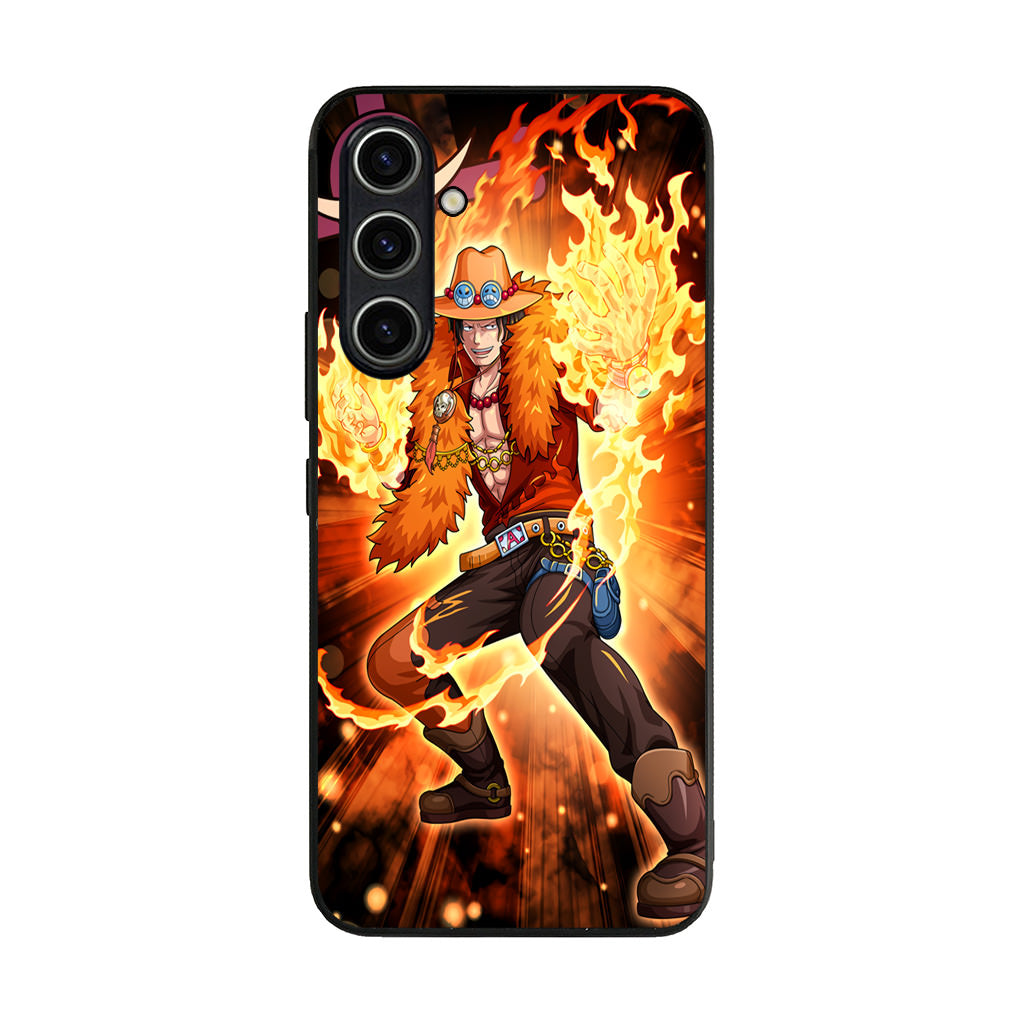 Portgas D Ace Fire Power Samsung Galaxy A35 5G Case