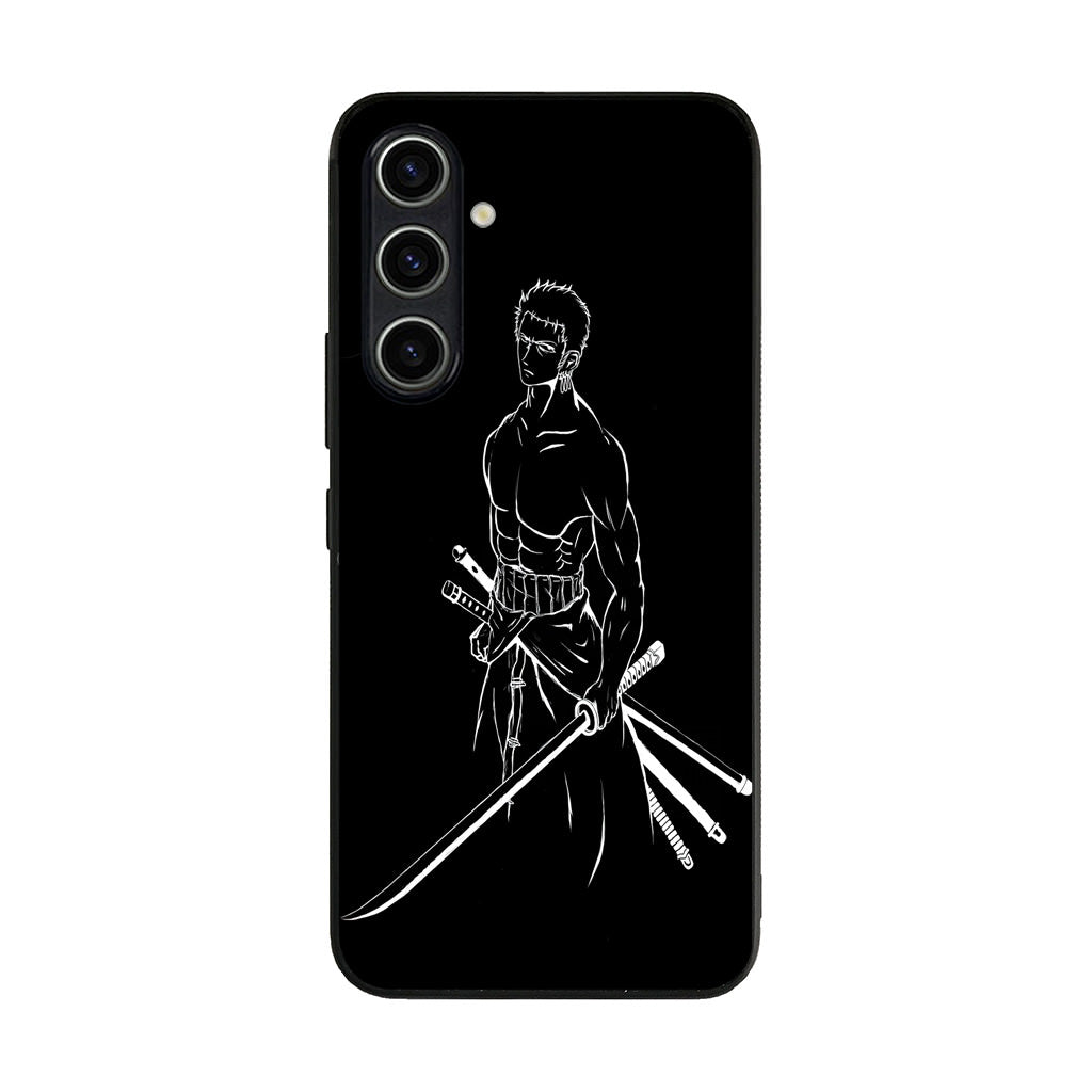 Roronoa Zoro Outlines Samsung Galaxy A35 5G Case