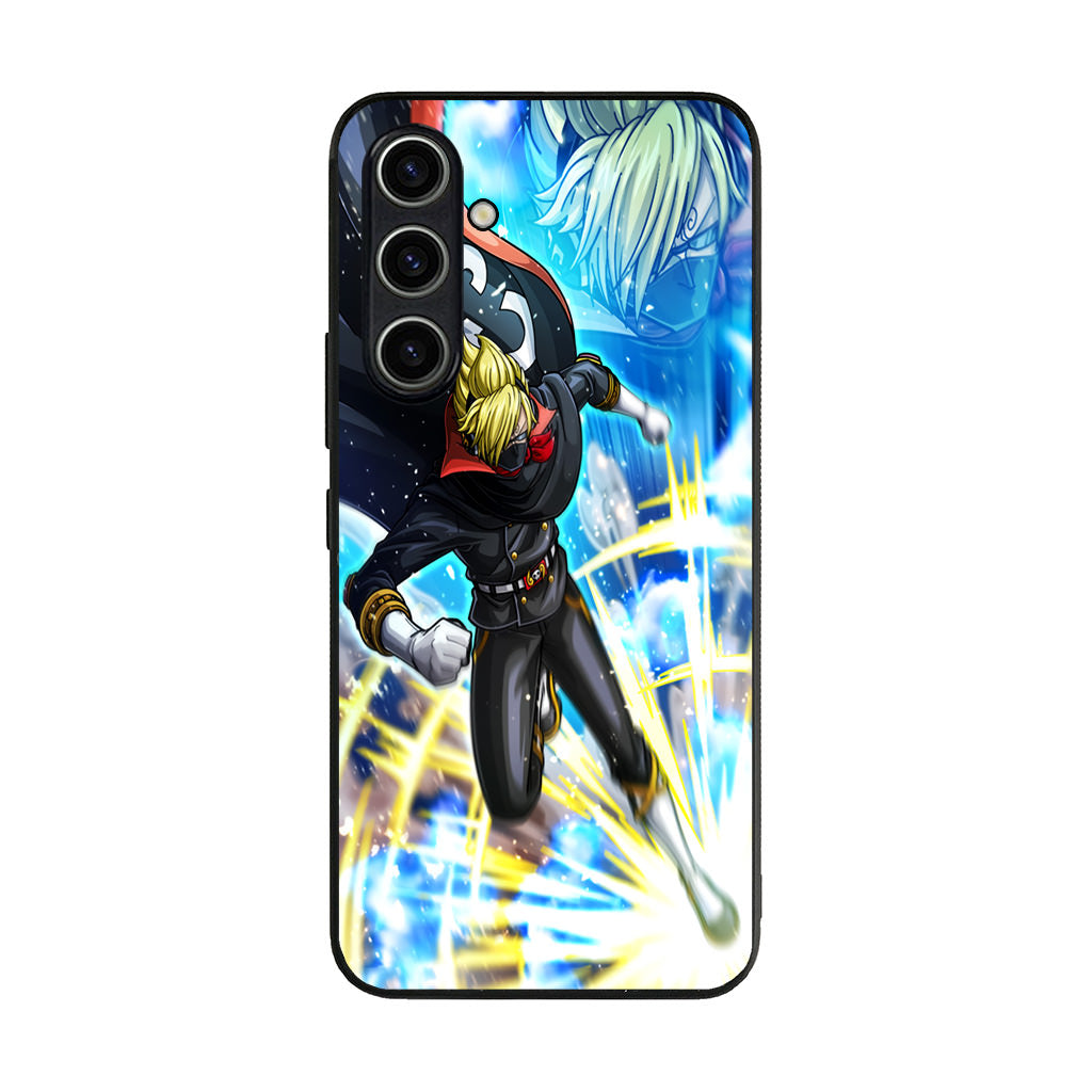 Sanji In Stealth Black Suit Samsung Galaxy A35 5G Case