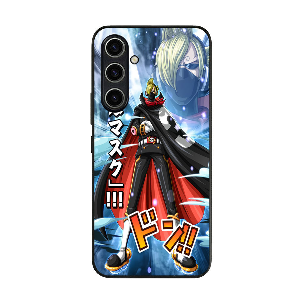 Stealth Black Sanji Samsung Galaxy A35 5G Case