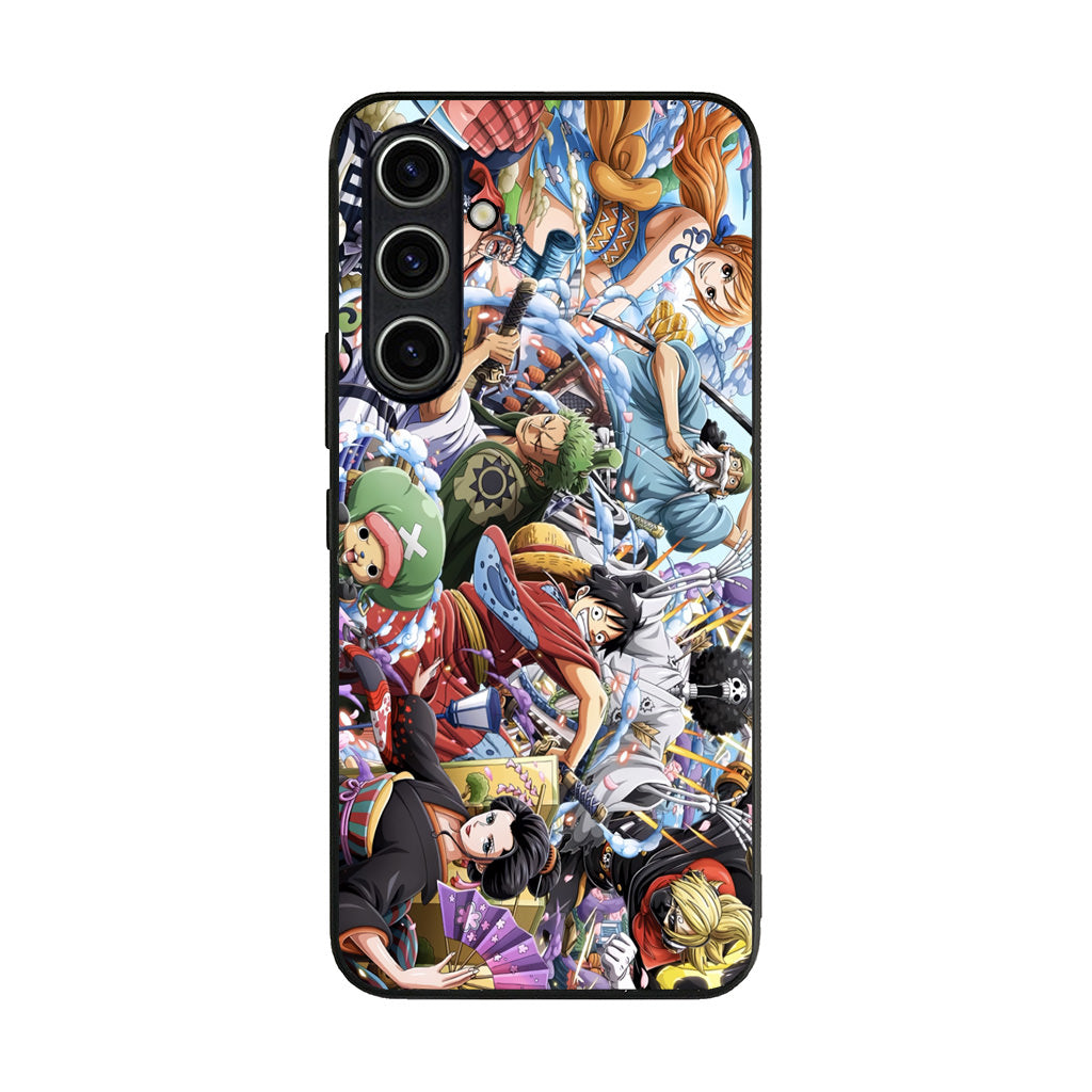 Straw Hat Pirates Arc Wano Samsung Galaxy A35 5G Case