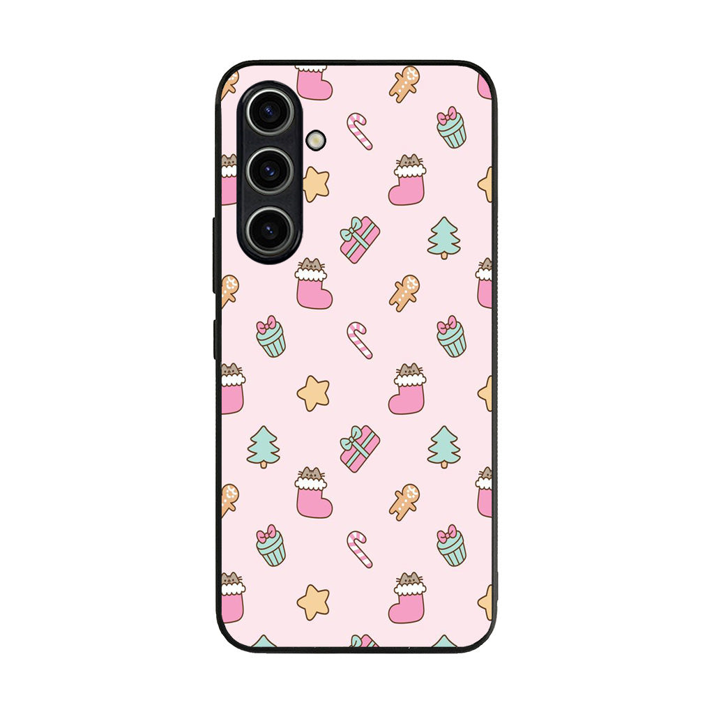 About Chrismas Pattern Samsung Galaxy A35 5G Case