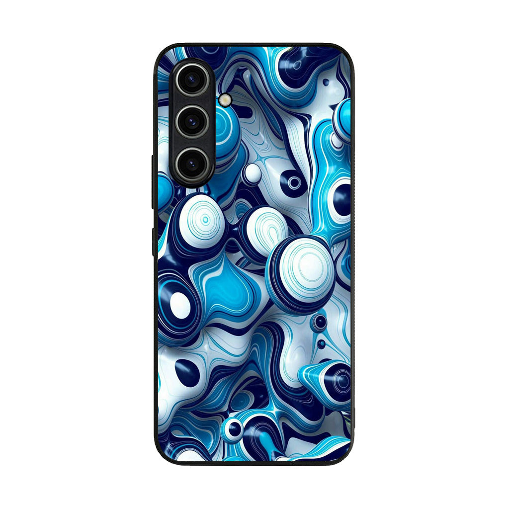 Abstract Art All Blue Samsung Galaxy A35 5G Case