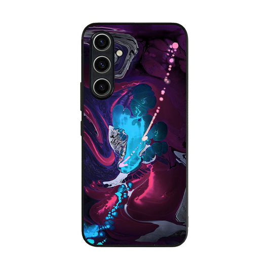 Abstract Purple Blue Art Samsung Galaxy A35 5G Case