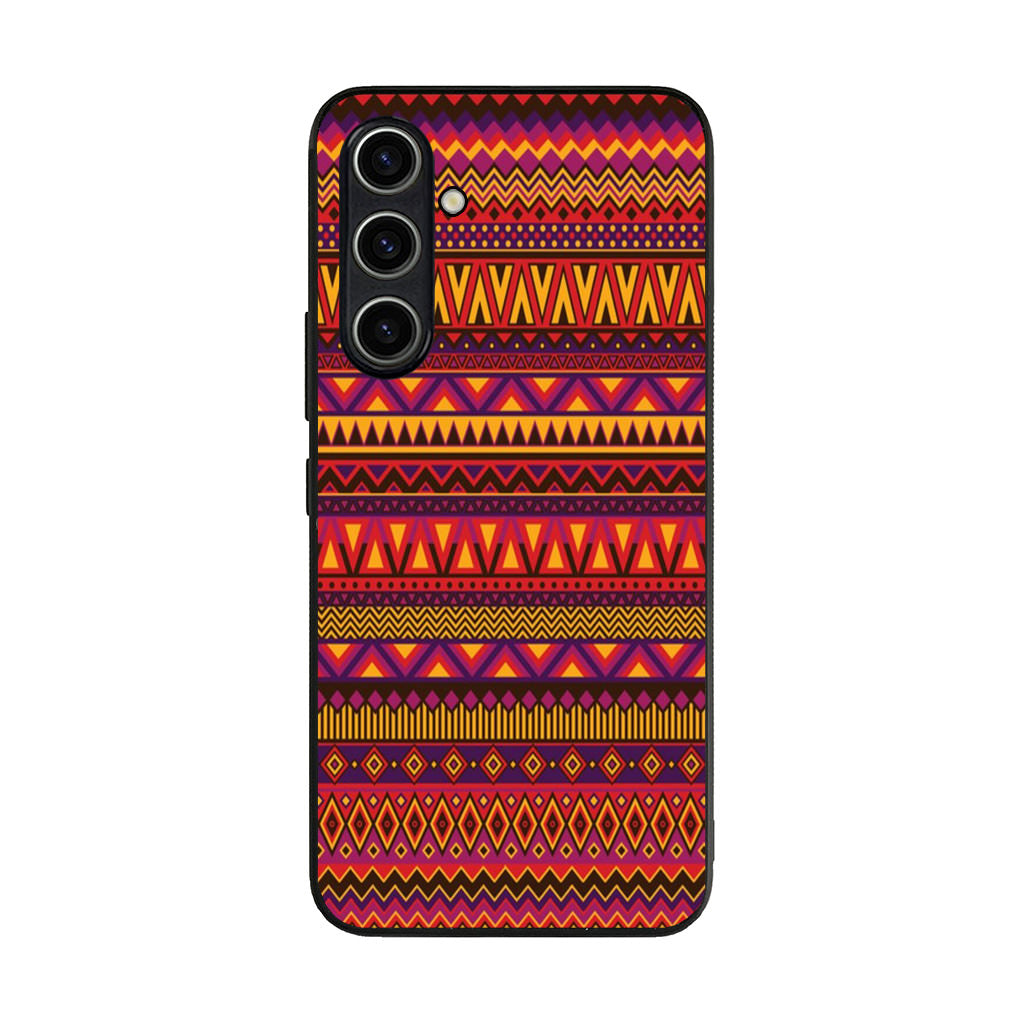 African Aztec Pattern Samsung Galaxy A35 5G Case