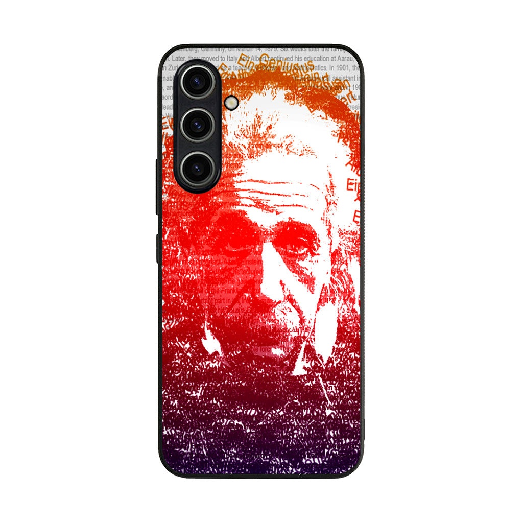 Albert Einstein Art Samsung Galaxy A35 5G Case