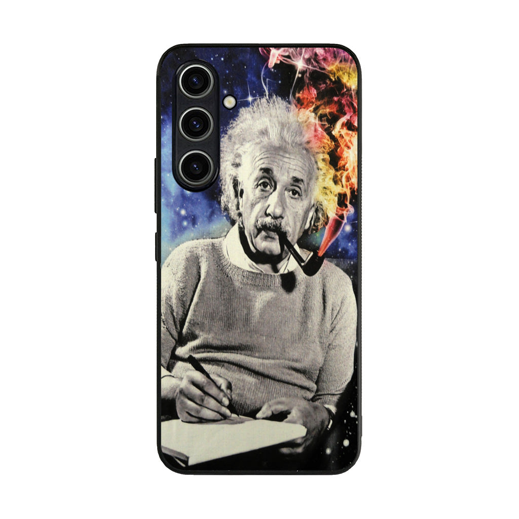 Albert Einstein Smoking Samsung Galaxy A35 5G Case