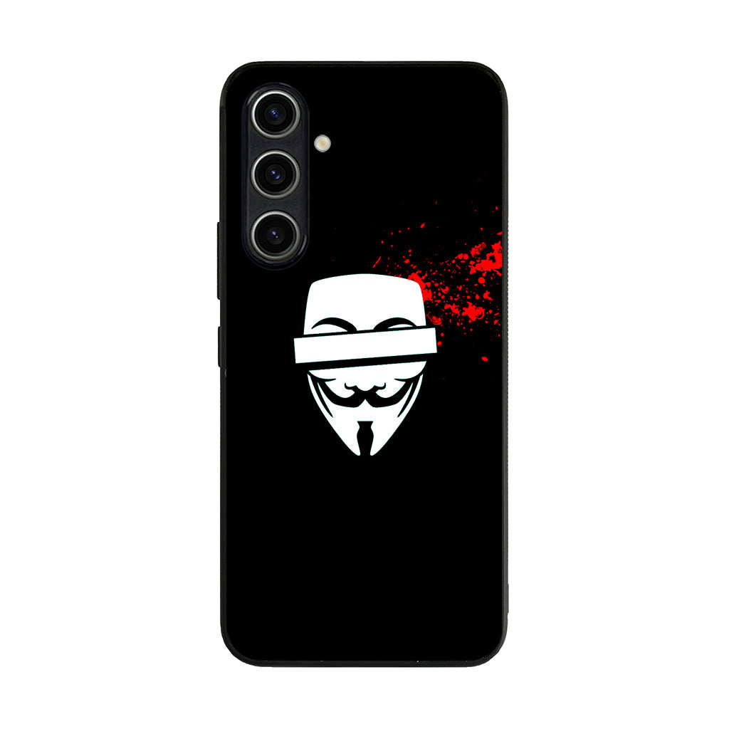 Anonymous Blood Splashes Samsung Galaxy A35 5G Case