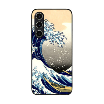 Artistic the Great Wave off Kanagawa Samsung Galaxy A35 5G Case