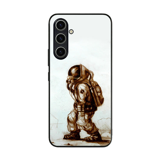 Astronaut Heavy Walk Samsung Galaxy A35 5G Case