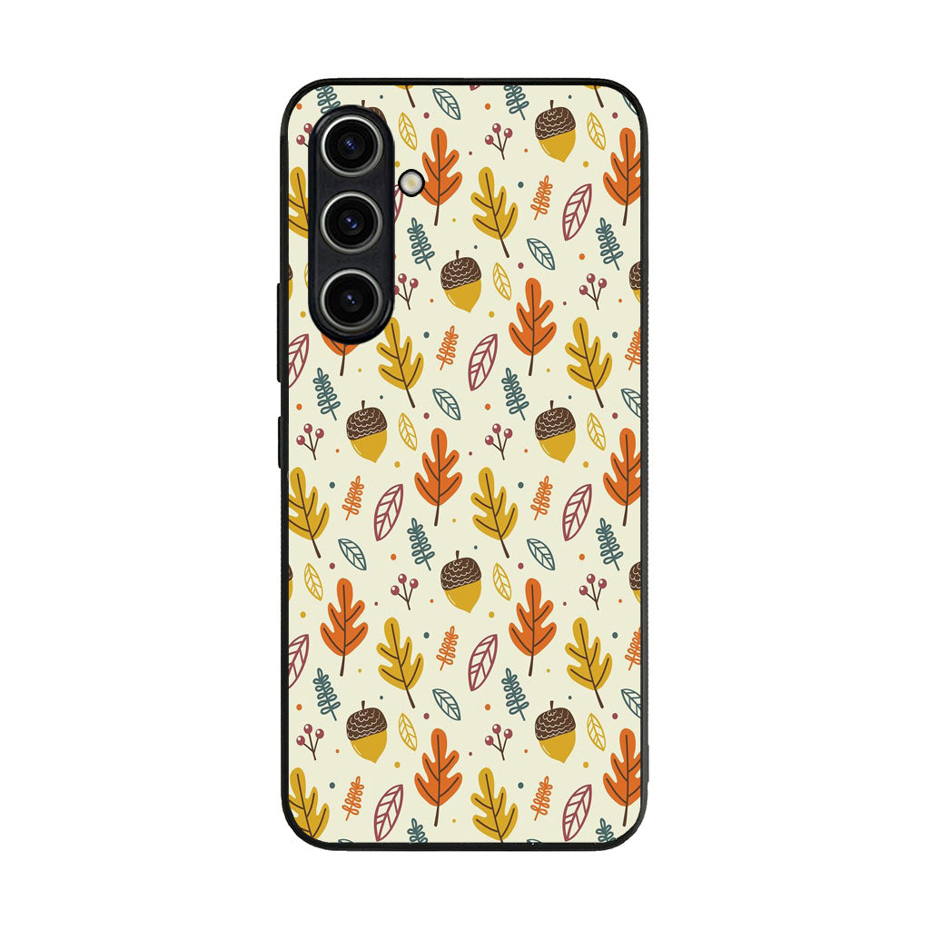 Autumn Things Pattern Samsung Galaxy A35 5G Case