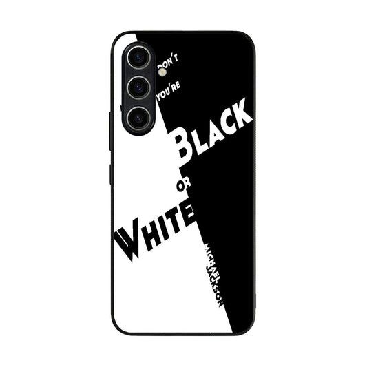 Black Or White Michael Jackson Samsung Galaxy A35 5G Case