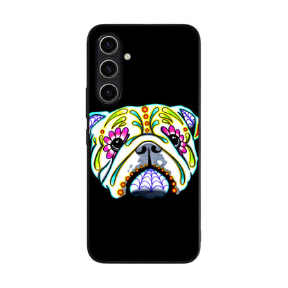 Colorful Bulldog Art Samsung Galaxy A35 5G Case