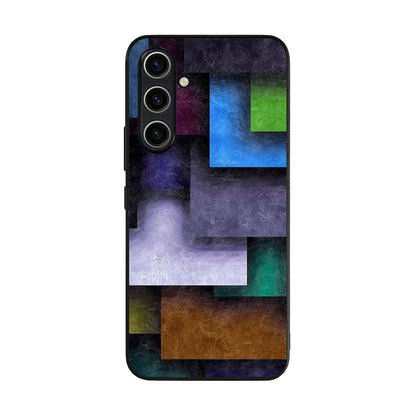 Colorful Rectangel Art Samsung Galaxy A35 5G Case