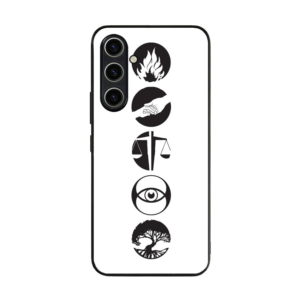 Divergent Factions Samsung Galaxy A35 5G Case