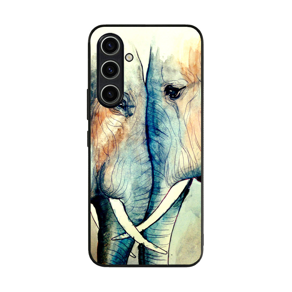 Elephants Sadness Samsung Galaxy A35 5G Case