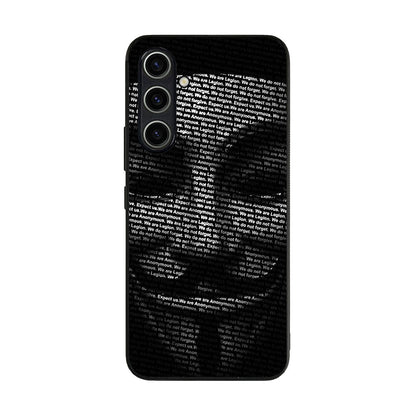 Guy Fawkes Mask Anonymous Samsung Galaxy A35 5G Case