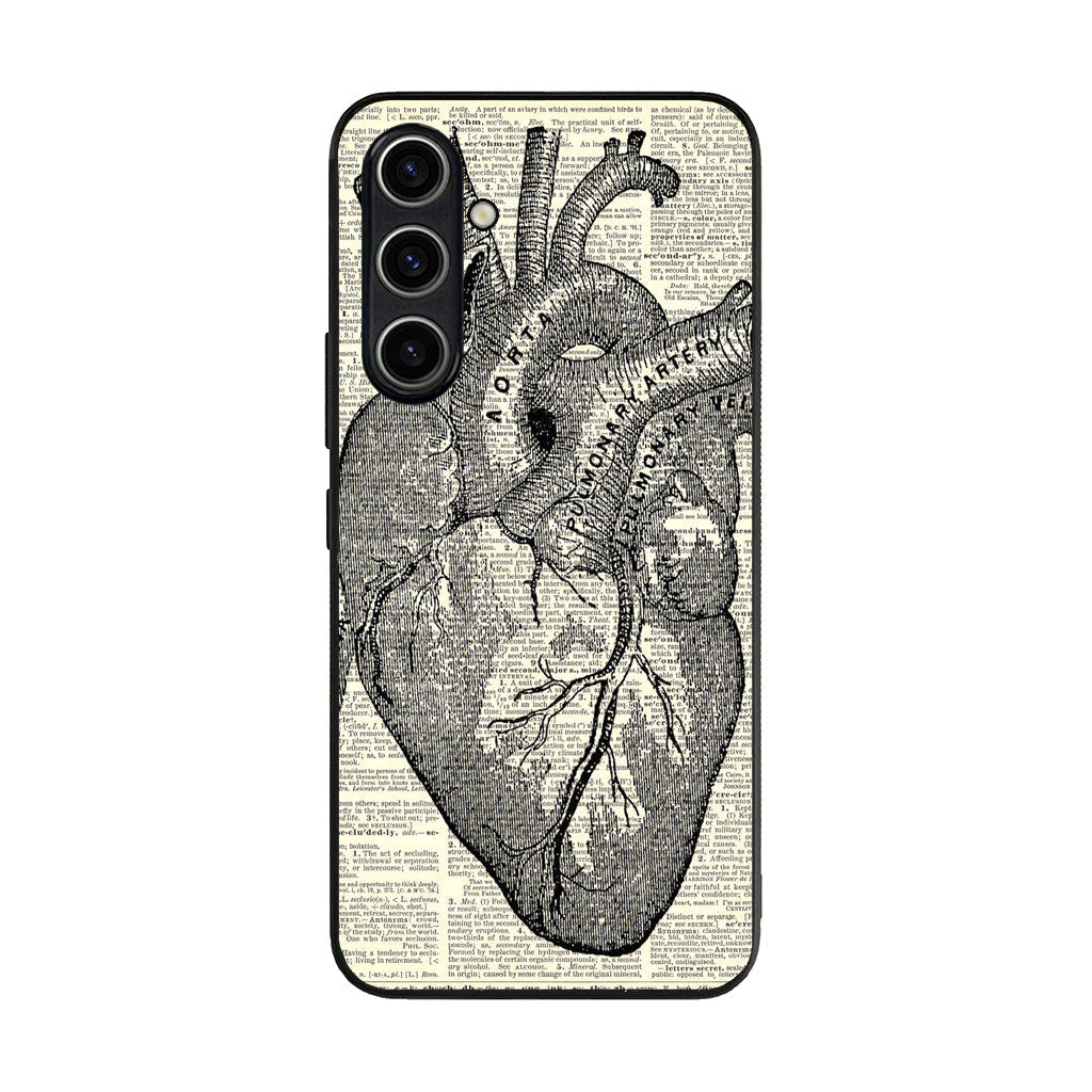 Heart Book Art Samsung Galaxy A35 5G Case