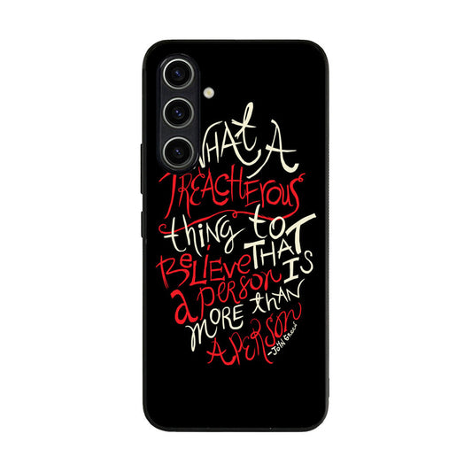 John Green Quotes More Than A Person Samsung Galaxy A35 5G Case