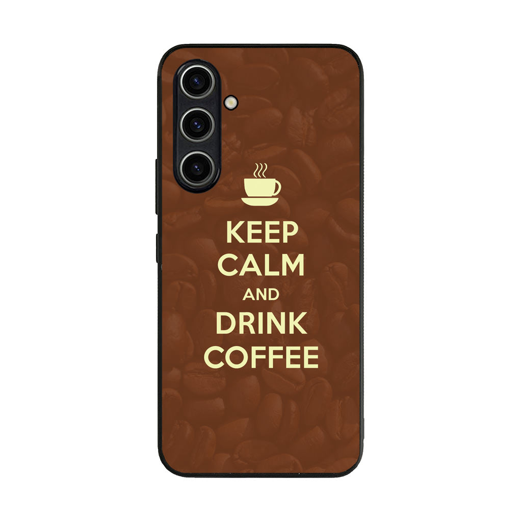 Keep Calm and Drink Coffee Samsung Galaxy A35 5G Case