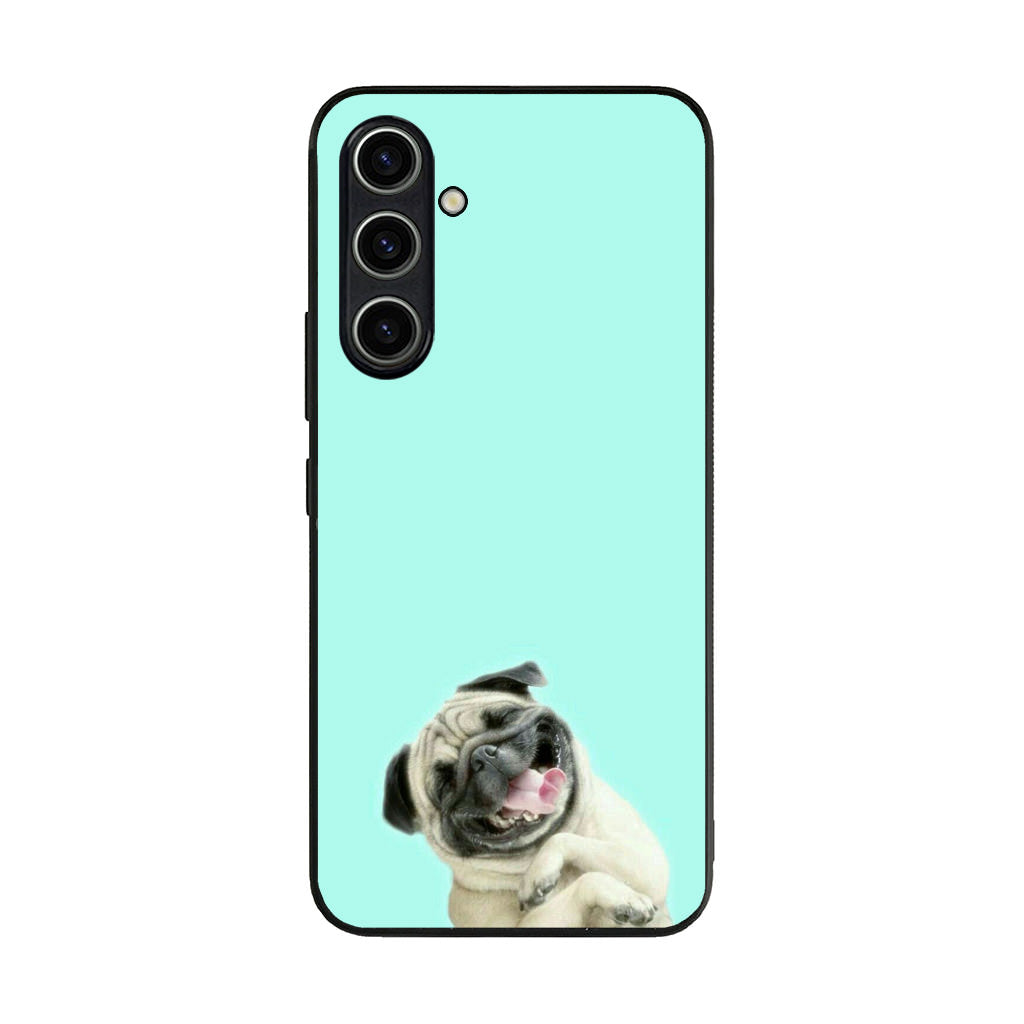 Laughing Pug Samsung Galaxy A35 5G Case