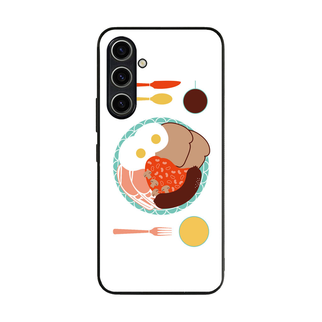 London Breakfast Samsung Galaxy A35 5G Case