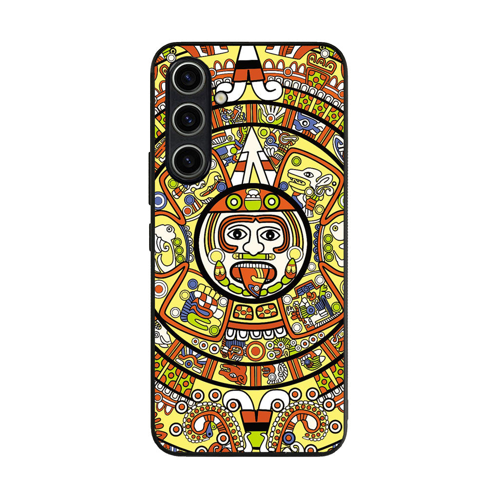 Mayan Calendar Samsung Galaxy A35 5G Case