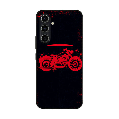 Motorcycle Red Art Samsung Galaxy A35 5G Case