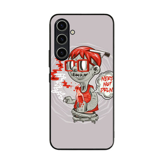 Nerd Not Drunk Zombie Samsung Galaxy A35 5G Case