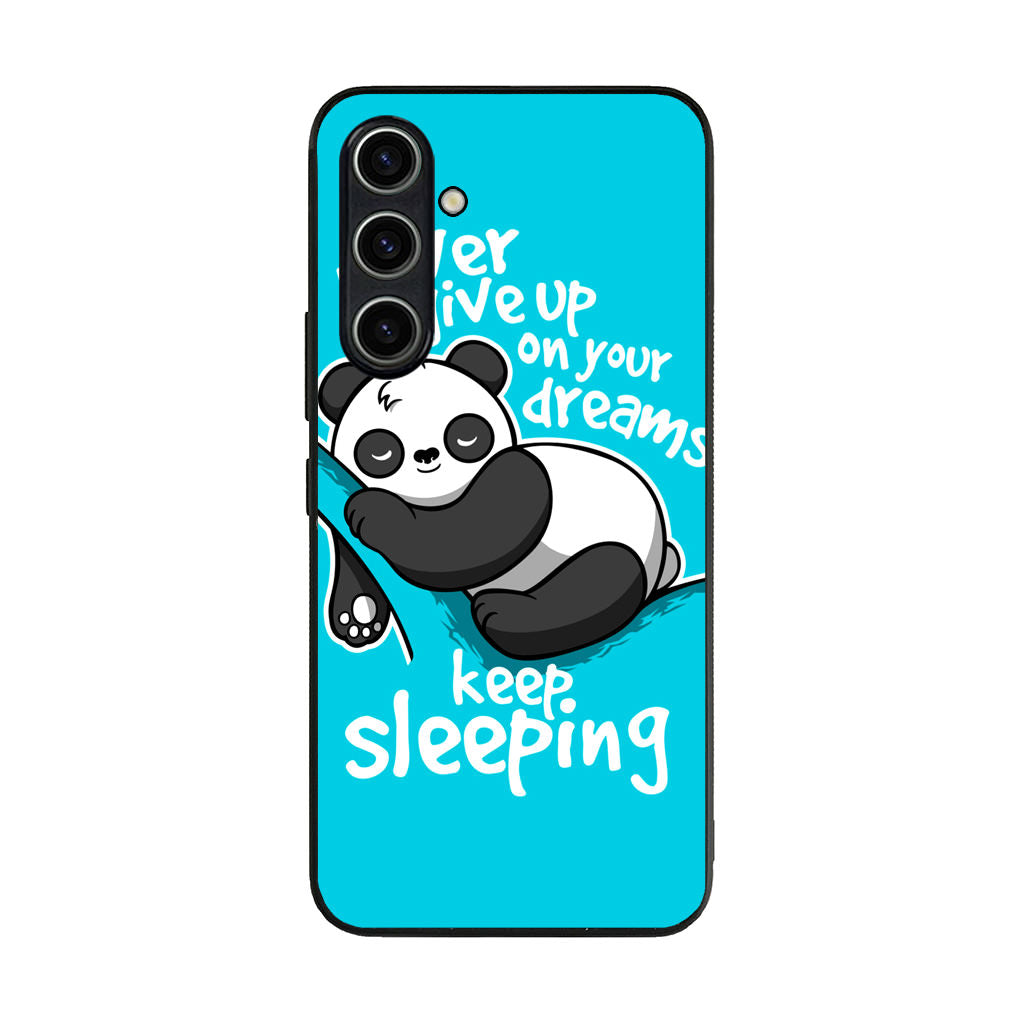 Panda Keep Sleeping Samsung Galaxy A35 5G Case