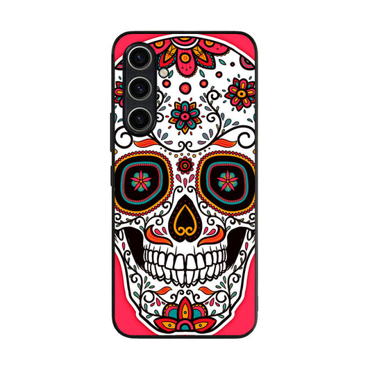 Pink Sugar Skull Samsung Galaxy A35 5G Case