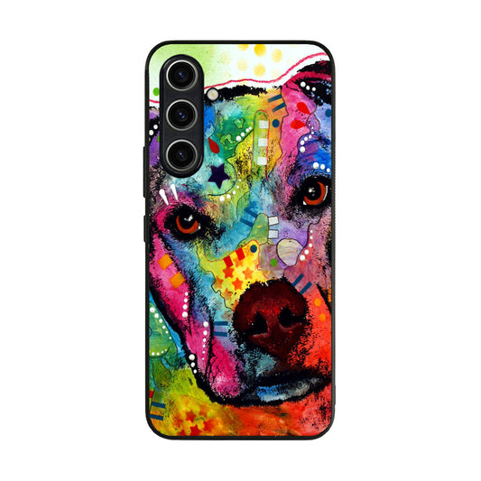 Pitbull Love Painting Samsung Galaxy A35 5G Case