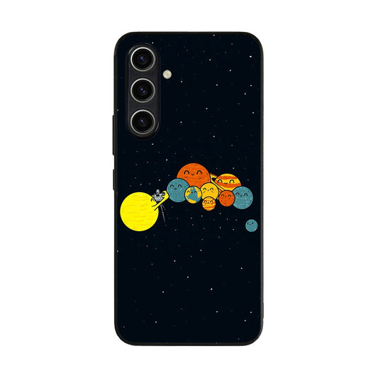 Planet Cute Illustration Samsung Galaxy A35 5G Case