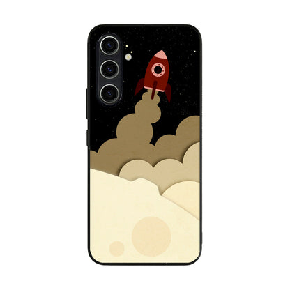 Rocket Ship Samsung Galaxy A35 5G Case