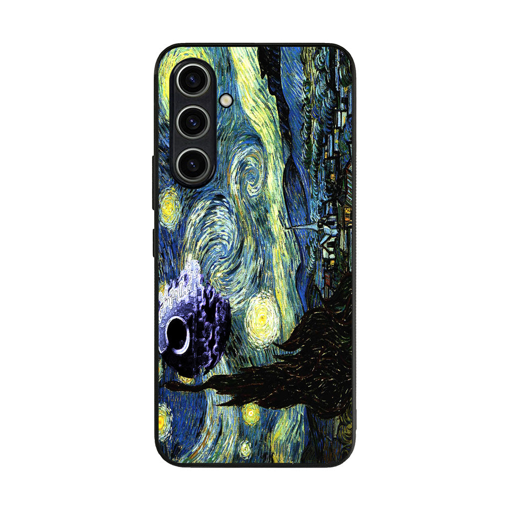 Skellington on a Starry Night Samsung Galaxy A35 5G Case