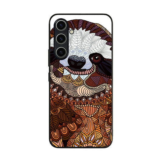 Sloth Ethnic Pattern Samsung Galaxy A35 5G Case