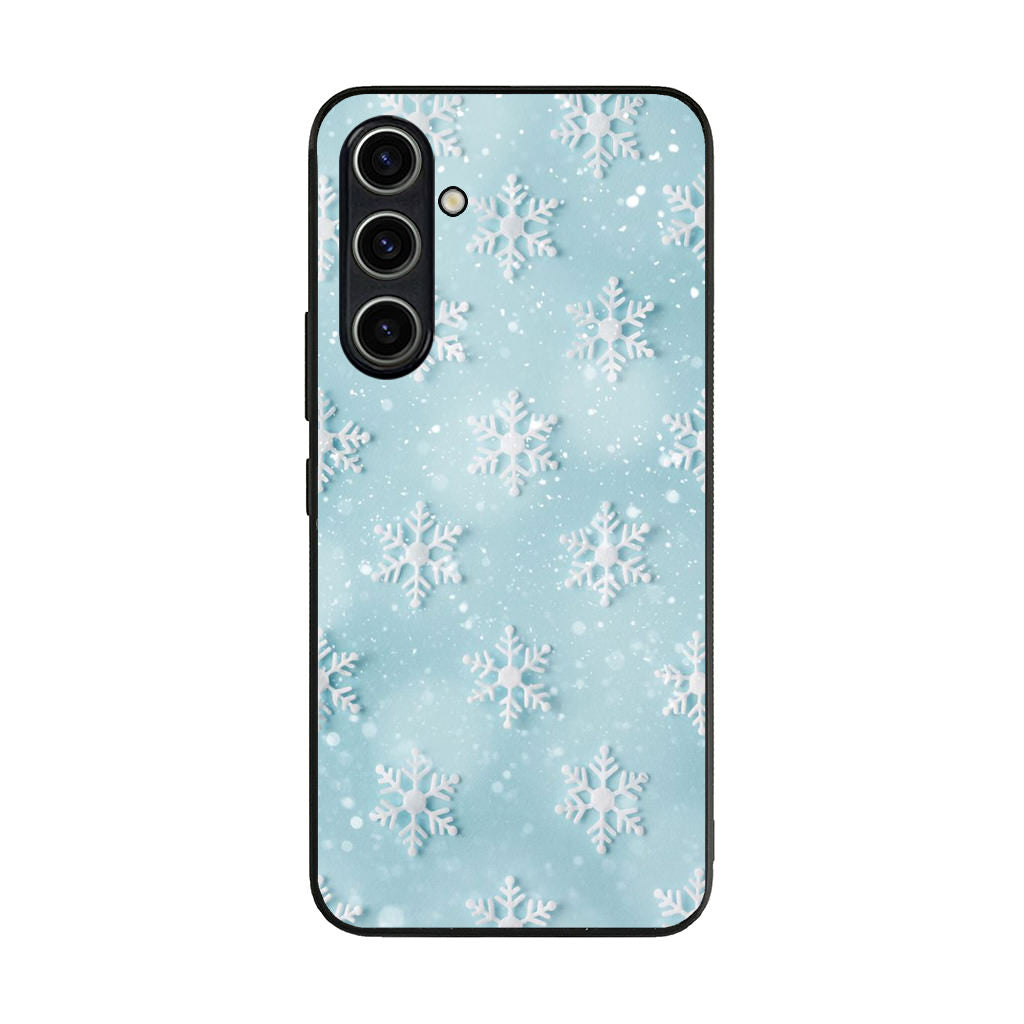 Snowflakes Pattern Samsung Galaxy A35 5G Case