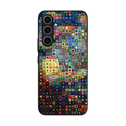 Starry Night Tiles Samsung Galaxy A35 5G Case