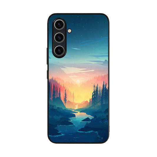 Sunset at The River Samsung Galaxy A35 5G Case