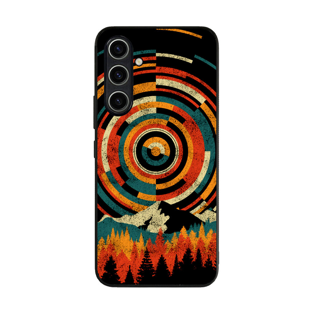 The Geometry Of Sunrise Samsung Galaxy A35 5G Case
