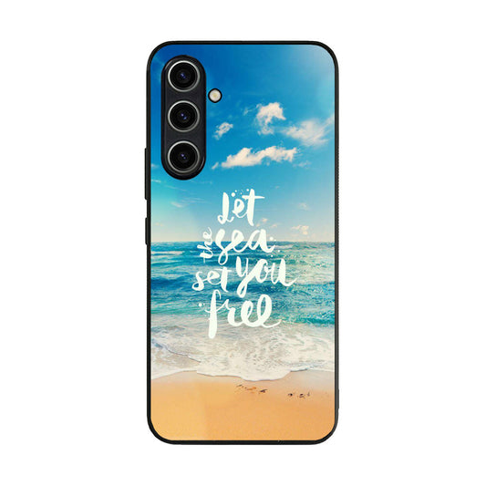 The Sea Set You Free Samsung Galaxy A35 5G Case