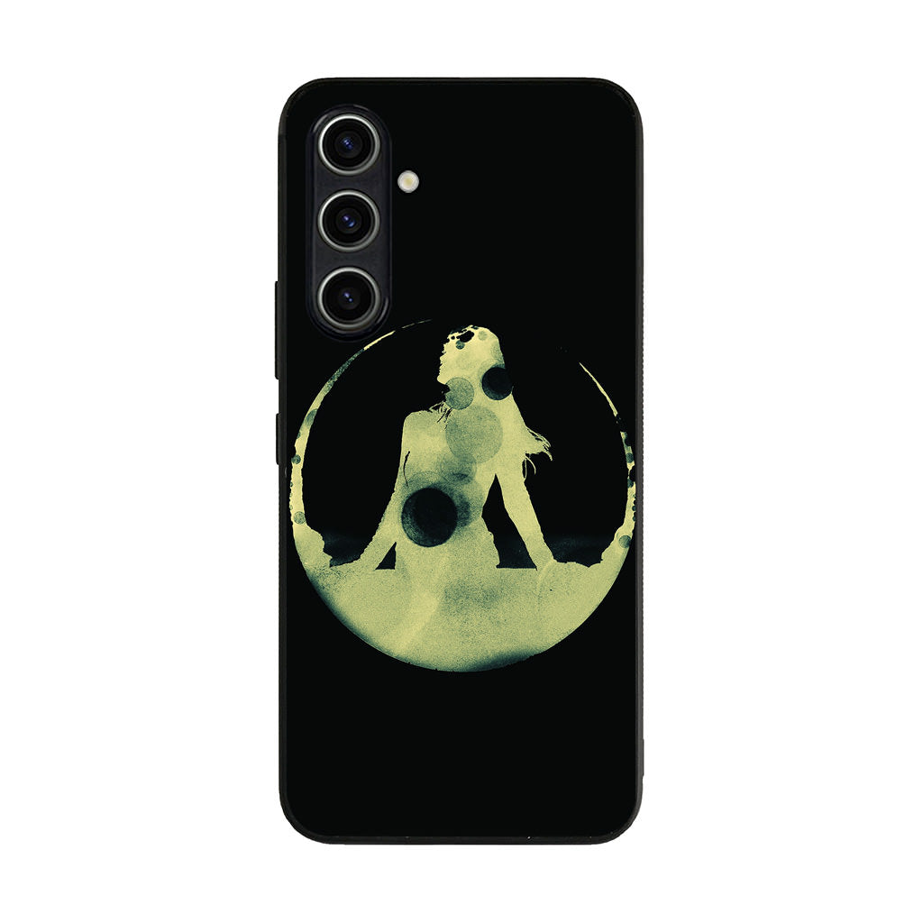 Tycho Costalbrake Dark Green Girl Samsung Galaxy A35 5G Case