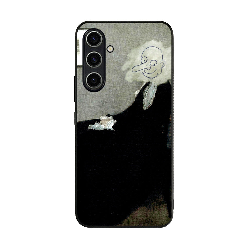 Whistler's Mother by Mr. Bean Samsung Galaxy A35 5G Case