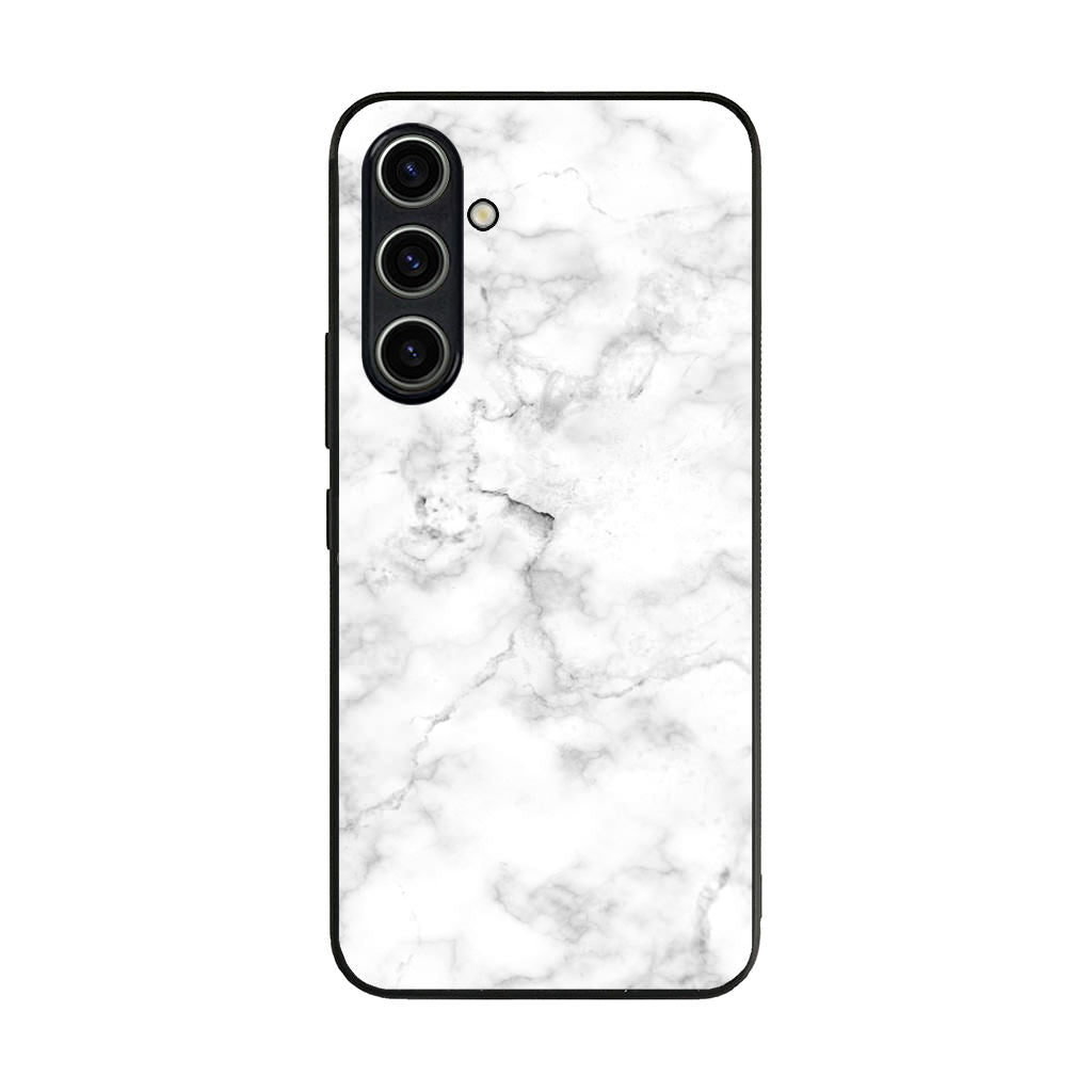 White Marble Samsung Galaxy A35 5G Case