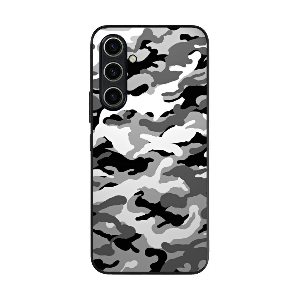 Winter Army Camo Samsung Galaxy A35 5G Case