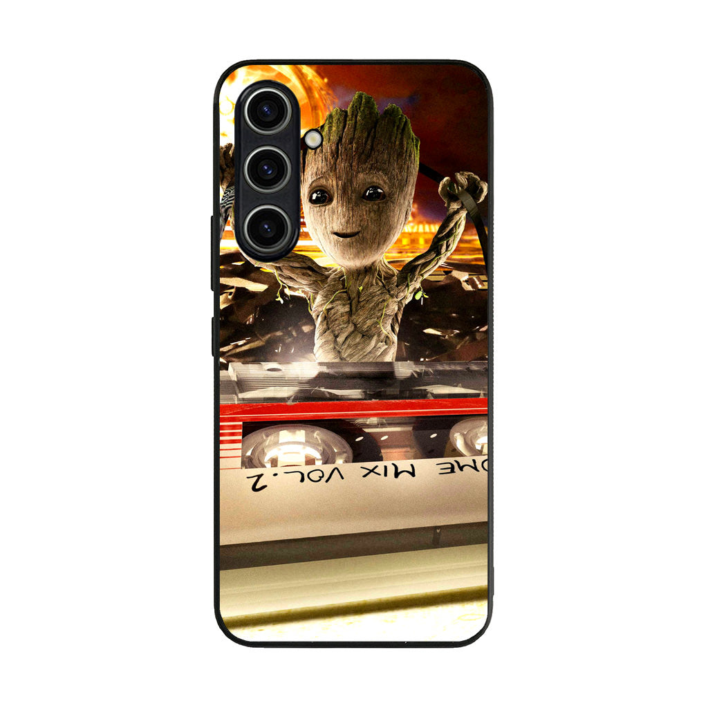 Baby Groot Mix Vol 2 Samsung Galaxy A35 5G Case