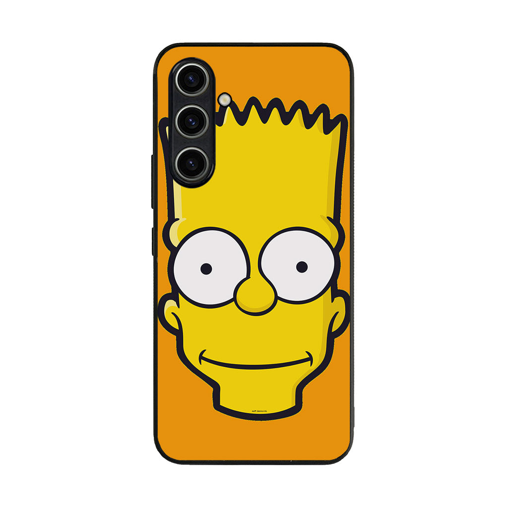 Bart Yellow Face Samsung Galaxy A35 5G Case