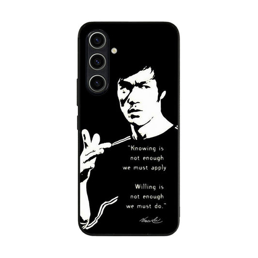 Bruce Lee Quotes Samsung Galaxy A35 5G Case