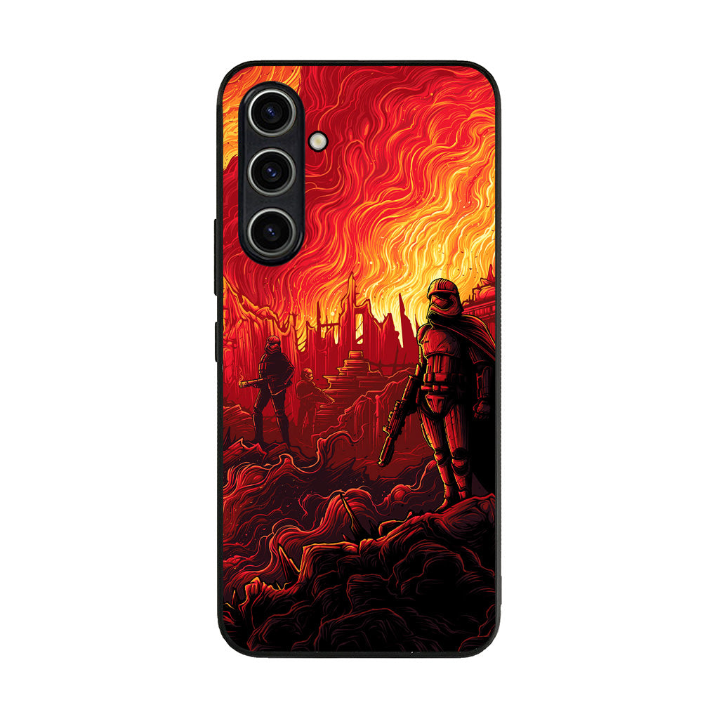 Captain Phasma Art Samsung Galaxy A35 5G Case